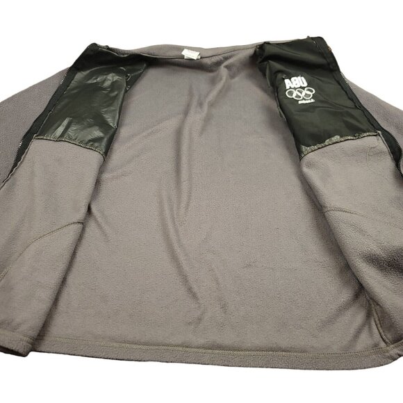 US Olympic Committee Men L USA London Olympics Full Zip Colorblock Fleece Jacket - Picture 6 of 14